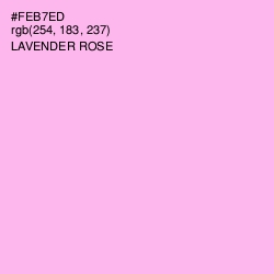 #FEB7ED - Lavender Rose Color Image